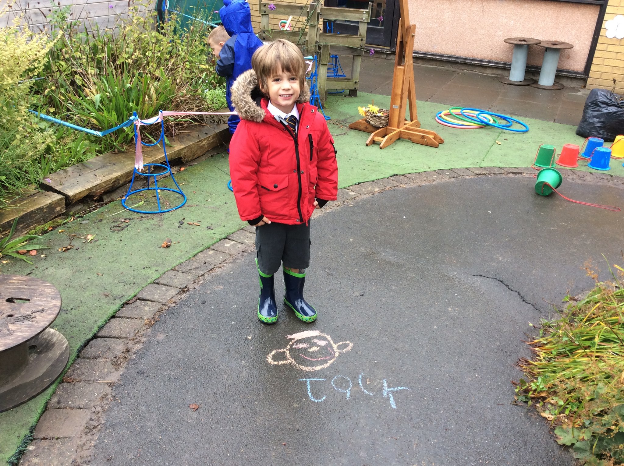 Image of Chalking outside